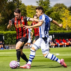 Barrenetxea empata ‘in extremis’ en el debut de Caleta-Car y Guedes