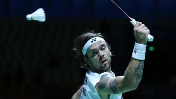 Jan O. Jorgensen in Sunday's win over Chen Long