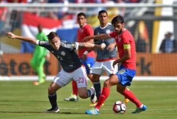 Este encuentro cerró el Grupo A que retomará actividad el martes con los partidos Colombia vs Paraguay y EE.UU. vs Costa Rica.
