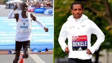 "Kipchoge cuida cada detalle y mientras... Bekele es caótico"