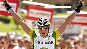 <B>TRIUNFO FORÁNEO.</b> Elminger, ex campeón suizo, ganó en Getxo.