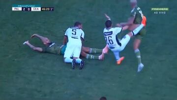 Watch: horror tackle in Brazil