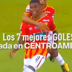 Los 7 mejores goles de la jornada en Centroamérica