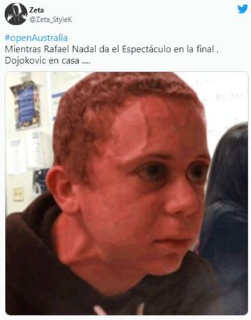 Los mejores memes de la victoria de Nadal en el Open de Australia