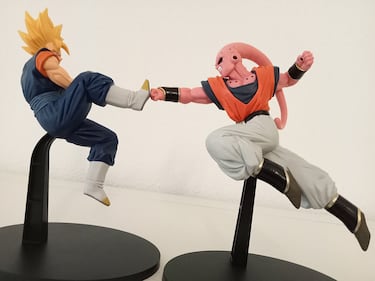 Vegetto vs Super Buu Dragon Ball Banpresto figuras