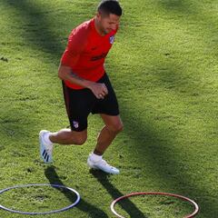 La Unidad B del Atleti, a escena