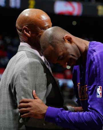 Kobe Bryant y Byron Scott.