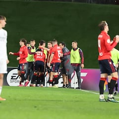Real Madrid Castilla 1 - Osasuna Promesas 1: resumen, goles y resultado de Primera RFEF