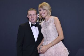 Stephanie Roche y su novio Dean Zambra,