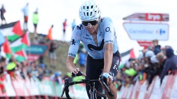 Enric Mas: “Vine a ganar, no estoy contento”