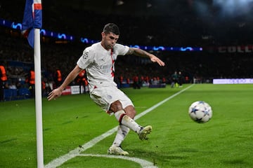 Pulisic busca romper su sequía en Champions en el Milan vs PSG