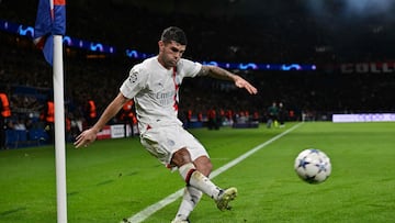 Pulisic busca romper su sequía en Champions en el Milan vs PSG