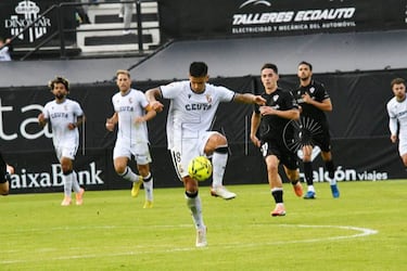 El Ceuta-Almería se reanuda el 26 a las 19:00 horas