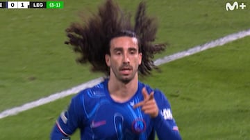 Élite en marcar goles así: Cucurella enseña su mejor faceta para salvar al Chelsea