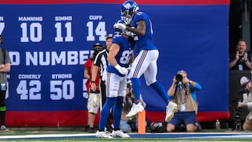 The New York Giants went up on the Carolina Panthers early on and held off a second half comeback win to draw level on the preseason at 1-1.