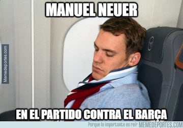 Los memes más divertidos del partido Barcelona-Bayern