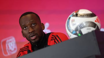 Dodi Lukebakio, con Bélgica.