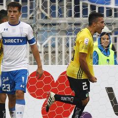 Católica pierde ante O'Higgins y cede terreno ante sus escoltas