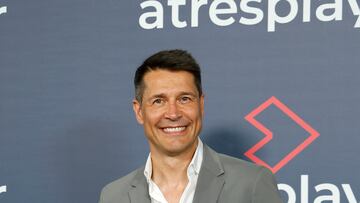 Jaime Cantizano asiste al gran evento de presentación de novedades de la plataforma Atresplayer que se celebra en el cine Callao City Lights.