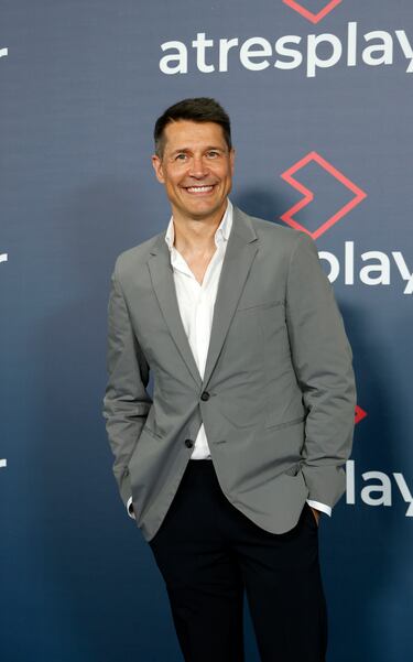 Jaime Cantizano asiste al gran evento de presentación de novedades de la plataforma Atresplayer que se celebra en el cine Callao City Lights.
