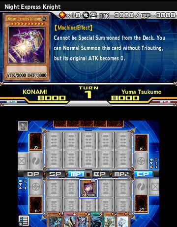 Captura de pantalla - Yu-Gi-Oh! Zexal: Duel Carnival (3DS)