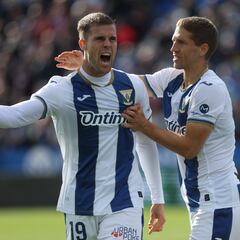 A las dos el Leganés marcó tres