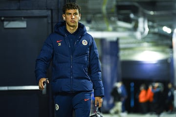 Igor Lichnovsky of America during the quarterfinals first  leg match between New England Revolution and Club America as part of the CONCACAF Champions Cup 2024, at Gillette Stadium on April 02, 2024 in Foxborough, Massachusetts, United States.