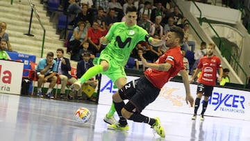 Ricardinho salva un punto al Movistar ante un gran Osasuna