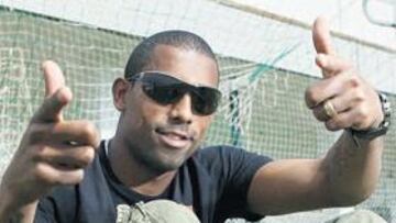 <b>GOLEADOR. </b>Robert se ha convertido en la gran referencia del ataque verdiblanco esta temporada.