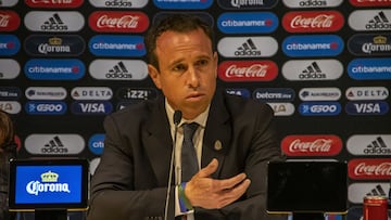 during the presentation of the New Body of the National Selections of Mexico, in the FEMEXFUT, on July 17, 2019.
<br><br>
durante la presentación del Nuevo Cuerpo de las Selecciones Nacionales de México, en la FEMEXFUT, el 17 de Julio de 2019.