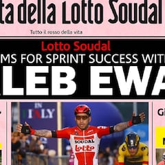 La original presentación del Lotto-Soudal para el Giro
