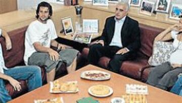 <b>CÓMODO. </b>Motta visitó la redacción de AS mostrando su cara más cercana. Natural y contento, llega a Madrid con las maletas cargadas de ilusión.