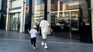 “Llevo 17 años fuera de casa y tengo lejos a mi hijo... Mi familia estará ante Independiente”