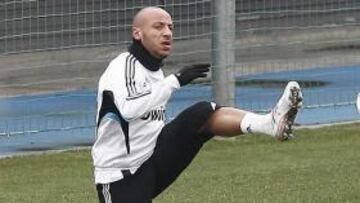 Faubert complet¨® el entrenamiento al mismo ritmo que el resto del equipo.