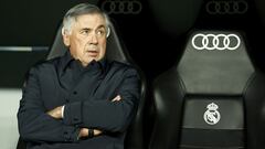 Carlo Ancelotti, entrenador del Real Madrid.