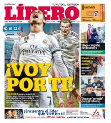 Portadas de la prensa deportiva