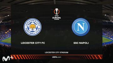 Resumen y goles del Leicester vs. Nápoles del Grupo C de la Europa League