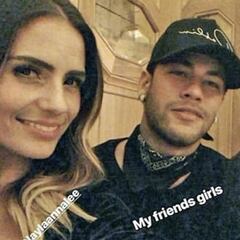 Neymar: Fiestón con Demi Lovato y Layla Anna Lee