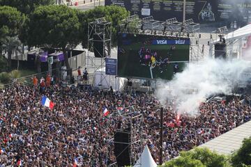 La Fan Zone de Niza.