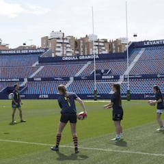 El Ciutat de Valencia ya cambia porterías por palos de rugby