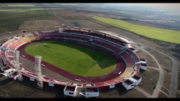 El Coloso de Camichín fue casa de los Coras de Tepic durante su estancia en el Ascenso MX, antes de mudarse a Zacatepec. Tiene un aforo para 12,945 espectadores en la capital nayarita.