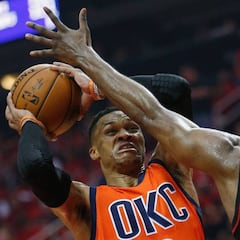 Harden (37+7+9) y los Rockets pasan por encima de Westbrook