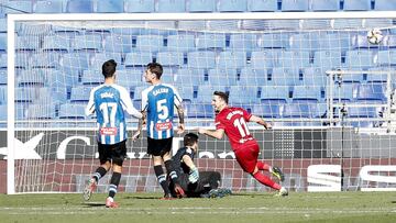 17/01/21 PARTIDO COPA DEL REY DIECISEISAVOS
ESPANYOL - OSASUNA
GOL KIKE BARJA 0-2 ALEGRIA