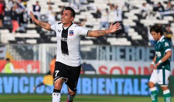 Clausura 2014-2015: Esteban Paredes (Chile), con 11 goles, por Colo Colo. Anotó un gol cada 97 minutos.