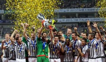 El 'Huaso' ganó la Supercopa de Italia con la Vecchia Signora