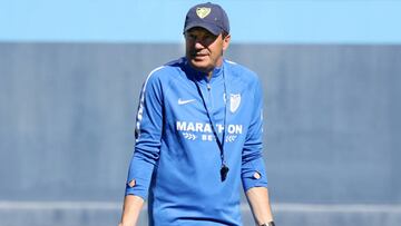 José González, entrenador del Málaga