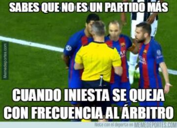 Los memes más divertidos del Barcelona-Juventus