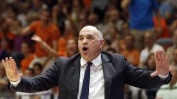 El entrenador del Real Madrid, Pablo Laso.