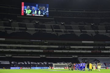 El empate entre América y Cruz Azul en imágenes