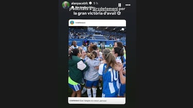 Pace rompe su silencio para celebrar una permanencia